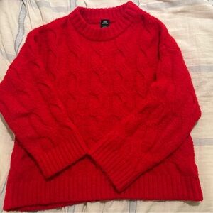 Urban Outfitters Vibrant Red Knit